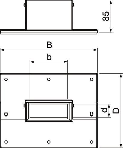 Brandschutzkanal PYROLINE® Rapid PLM, Formteil