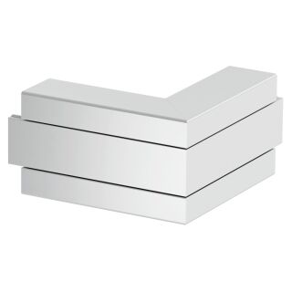 Außeneck Alu starre Form 53x100x175, Alu, EL