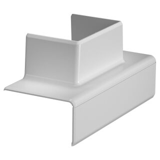 T-Stück Adapter 100 und 165 auf WDK 40060 120x62x56, PC/ABS, lichtgrau, 7035