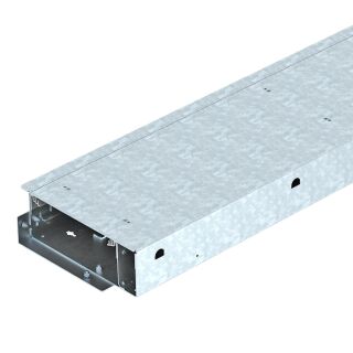 Kanaleinheit estrichbündig mit Blinddeckel 2000x273x85, St, FS