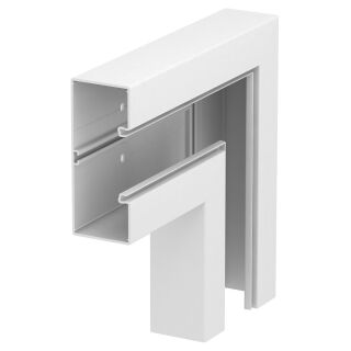 Flachwinkel 70x170mm, PVC, reinweiß, 9010
