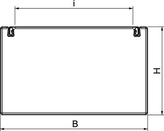 Brandschutzkanal PYROLINE® Rapid PLM, Installationskanal aus Metall