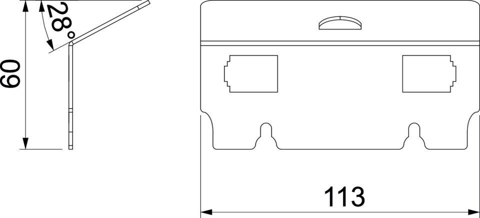 Bodensteckdose UDHOME, Zubehör