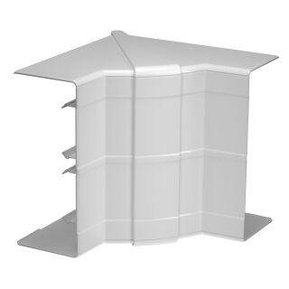 Inneneck variabel 140x145x145, PC/ABS, lichtgrau, 7035
