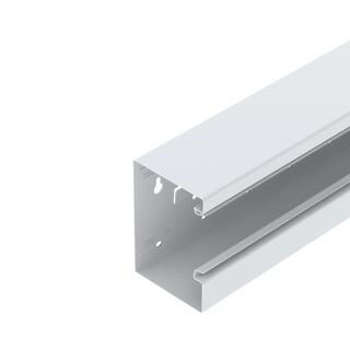 Geräteeinbaukanal asymmetrisch 90x130x2000, St, reinweiß, 9010