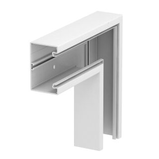 Flachwinkel 70x110mm, PVC, reinweiß, 9010