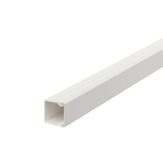 Wand- und Deckenkanal halogenfrei 20x20x2000, PC/ABS, reinweiß, 9010