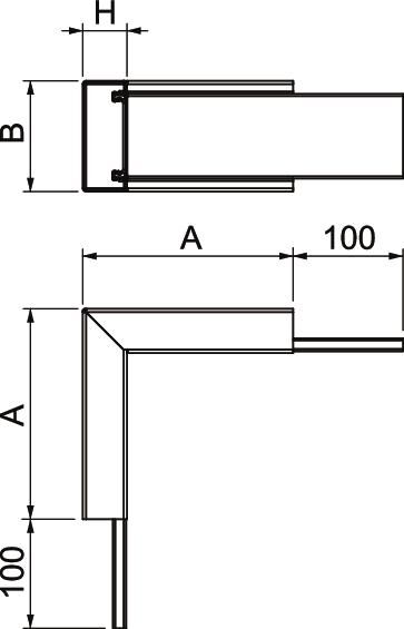 Brandschutzkanal PYROLINE® Rapid PLM, Formteil