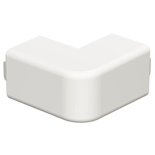 Außeneckhaube halogenfrei 20x20mm, PC/ABS, reinweiß, 9010