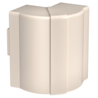 Außeneck variabel 70x170mm, PC/ABS, cremeweiß, 9001