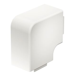 Flachwinkelhaube halogenfrei 60x90mm, PC/ABS, reinweiß, 9010