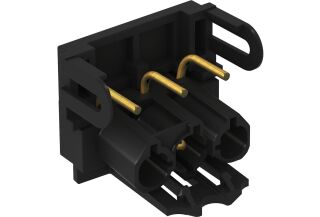 Steckerteil-Adapter, U-förmig GST 18i 3p, Modul 45connect, PA, schwarz