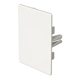 Endstück halogenfrei 60x90mm, PC/ABS, reinweiß, 9010