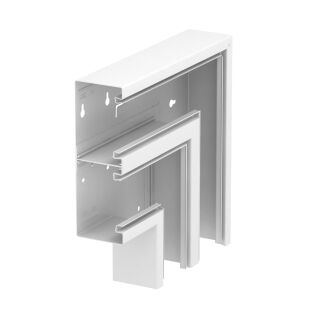 Flachwinkel fallend symmetrisch 70x210x300, St, reinweiß, 9010