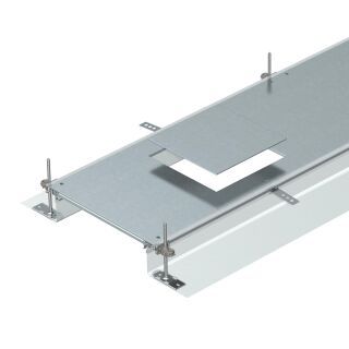 Kanaleinheit estrichbündig für Geräteeinsatz GES9 2400x500x140, St, FS