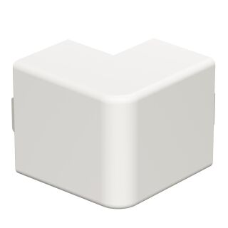 Außeneckhaube halogenfrei 30x45mm, PC/ABS, reinweiß, 9010