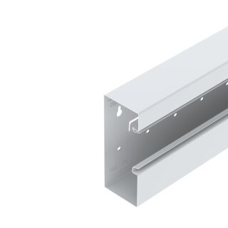 Geräteeinbaukanal asymmetrisch 70x170x2000, St, reinweiß, 9010