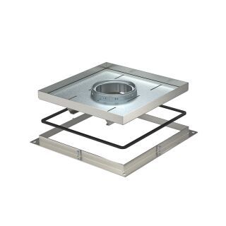 Schwerlast-Rahmenkassette für Tubus 283x283x30, A2, 1.4301