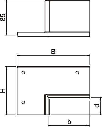 Brandschutzkanal PYROLINE® Rapid PLM, Formteil