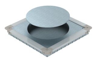 Unterflur-Gerätedose für GESR9/55UV 467x467x55, St, FS