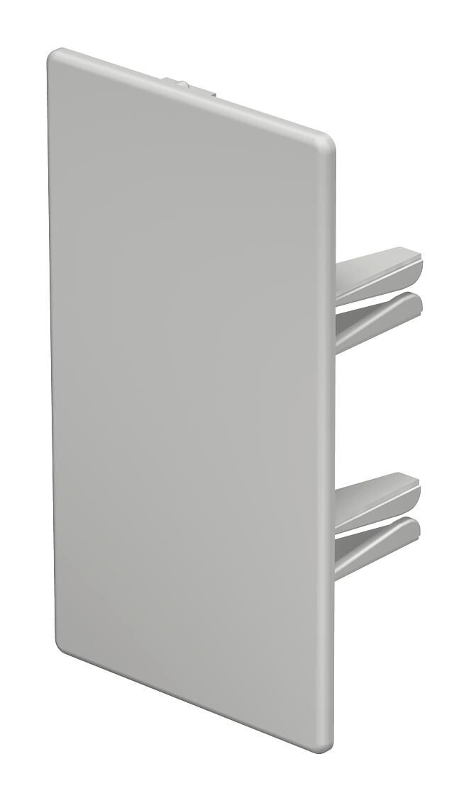 Endstück halogenfrei 60x110mm, PC/ABS, lichtgrau, 7035