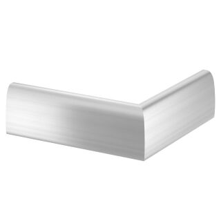 Oberteil Außeneck Designkanal Design Soft 45x140x426, Alu, EL