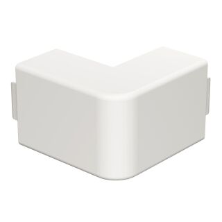 Außeneckhaube halogenfrei 40x60mm, PC/ABS, reinweiß, 9010