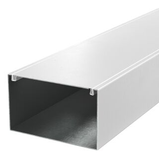 Installationskanal Metall mit Brandschutzgewebe 120x200x2000, St, P, reinweiß, 9010