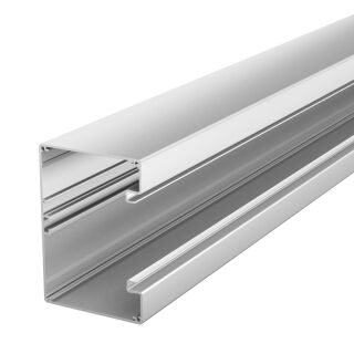 Geräteeinbaukanal symmetrisch 90x130x2000, Alu, EL