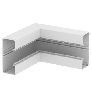 Inneneck symmetrisch 70x170x300, Alu, reinweiß, 9010