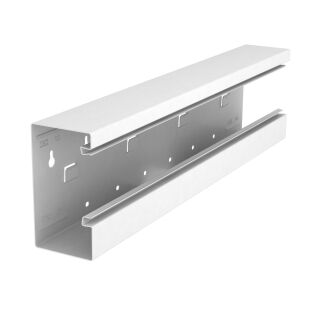 T-Stück asymmetrisch 70x130x500, St, reinweiß, 9010