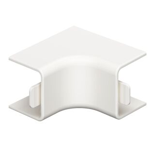 Inneneckhaube halogenfrei 20x20mm, PC/ABS, reinweiß, 9010