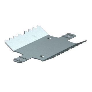 Stoßstellenverbinder für PLM D 0404 54x39x5x, A2, 1.4310, BK