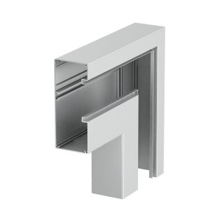 Flachwinkel asymmetrisch fallend 70x170x300, Alu, EL