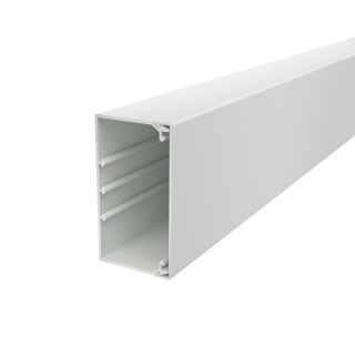 Wand- und Deckenkanal halogenfrei 60x110x2000, PC/ABS, lichtgrau, 7035