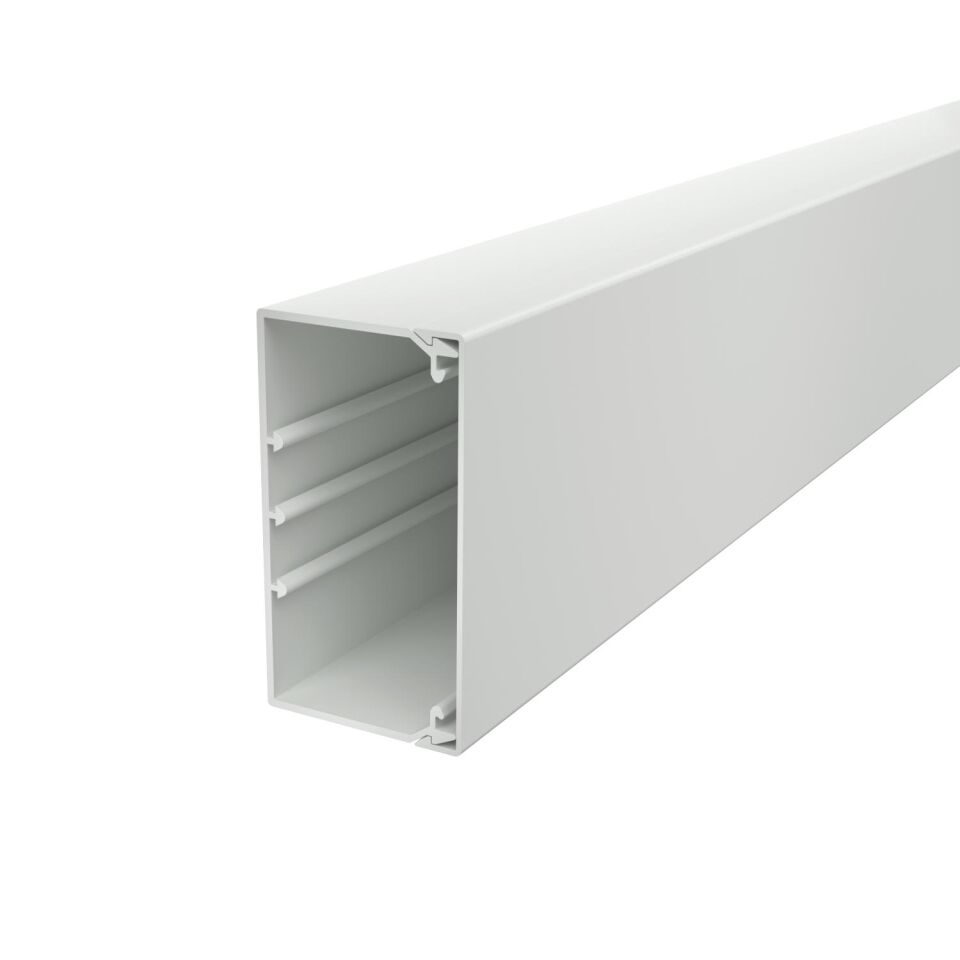 Wand- und Deckenkanal halogenfrei 60x110x2000, PC/ABS, reinweiß, 9010