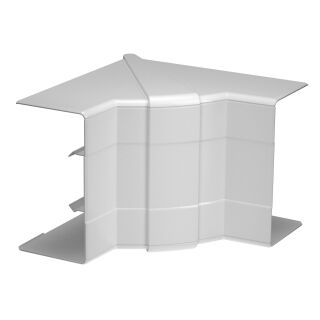 Inneneck variabel 110x145x145, PC/ABS, lichtgrau, 7035
