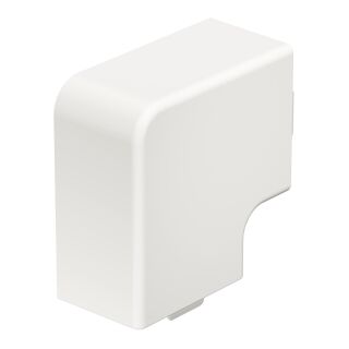 Flachwinkelhaube halogenfrei 30x45mm, PC/ABS, reinweiß, 9010