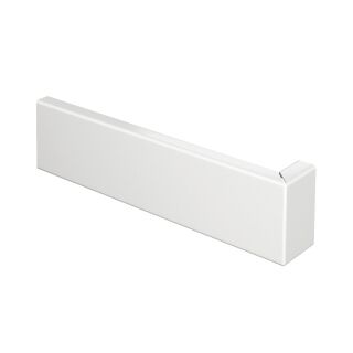 Oberteil für Außeneck, System 50 12x45x300, St, reinweiß, 9010