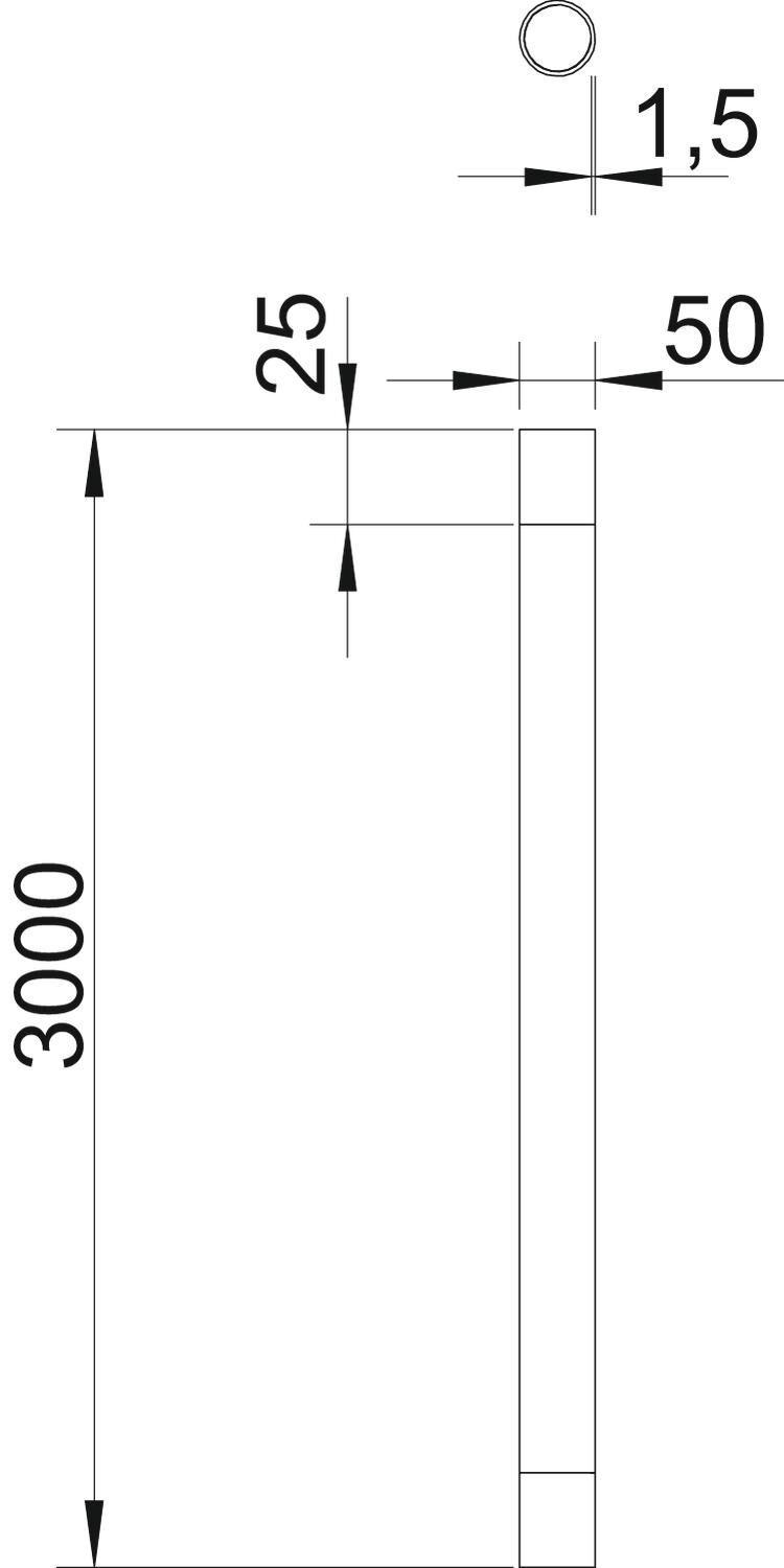 Installationsrohr Stapa, Schraubverbindung