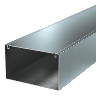 Installationskanal Metall mit Brandschutzgewebe 120x200x2000, St, FS