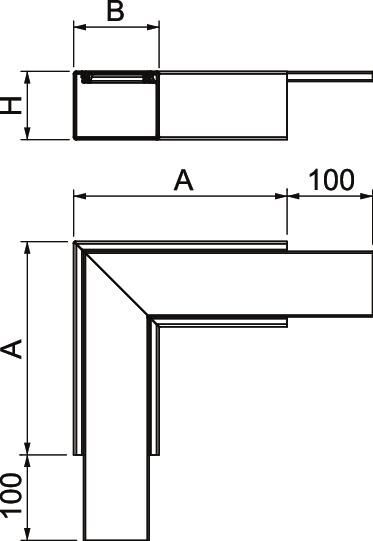 Brandschutzkanal PYROLINE® Rapid PLM, Formteil