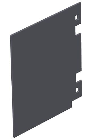 Quertrennwand für T4L und T8NL, PVC, graphitschwarz, 9011
