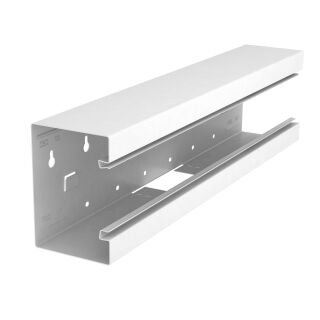 T-Stück symmetrisch 90x130x500, St, reinweiß, 9010