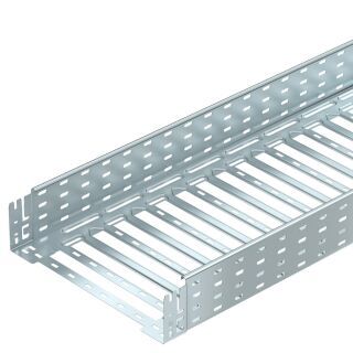 Kabelrinne MKSM gelocht, mit Schnellverbindung 110x400x3050, St, FS