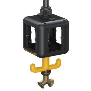 HoverCube IP20, Luft, mit Griff, leer 140x140x1100 Polyamid graphitschwarz RAL 9011
