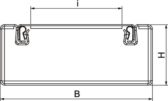 Brandschutzkanal PYROLINE® Rapid PLM, Installationskanal aus Metall