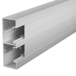 Geräteeinbaukanal Rapid 45-2 2-zügig 53x165x2000, PVC, lichtgrau, 7035