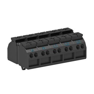 Klemmleiste 22x60x35, schwarz