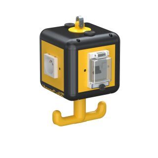 HoverCube IP20, mit FI/LS NF Polyamid graphitschwarz RAL 9011